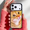 Милый котенок полосатый котенок Могги Чехол для телефона для iPhone 17 16 15 14 13 Pro Max Задняя крышка для 12 11 Pro Coque