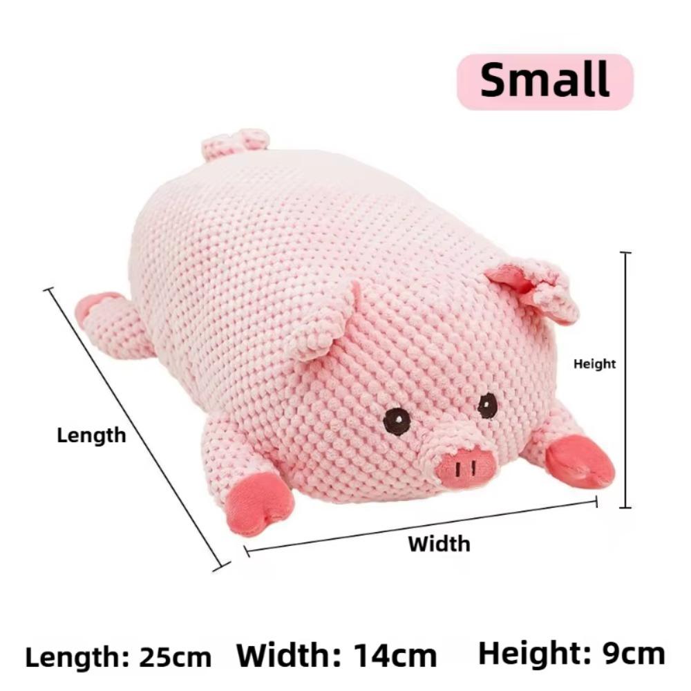 Cute Speak Up Squeaky Dog Corgi&Pig Animal Shape Pet Squeeze Sound Bite-resistant Portable Pet Chew Gift