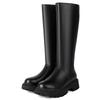 Tall Knee High Boots Women Platform Thick Low Heels Riding Boot Autumn Winter Warm Long Shoes Ladies Black Brown Comfortable