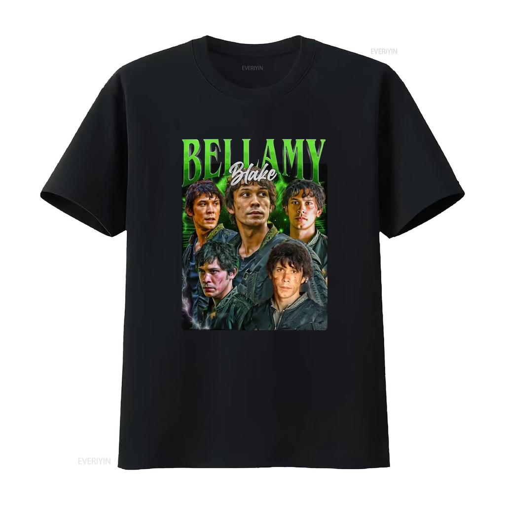 Vintage Bellamy Blake T Shirt Tv Show Or Movies Unique Long Short Sleeves Vintage Homme Top For Everyday Wear Streetwear