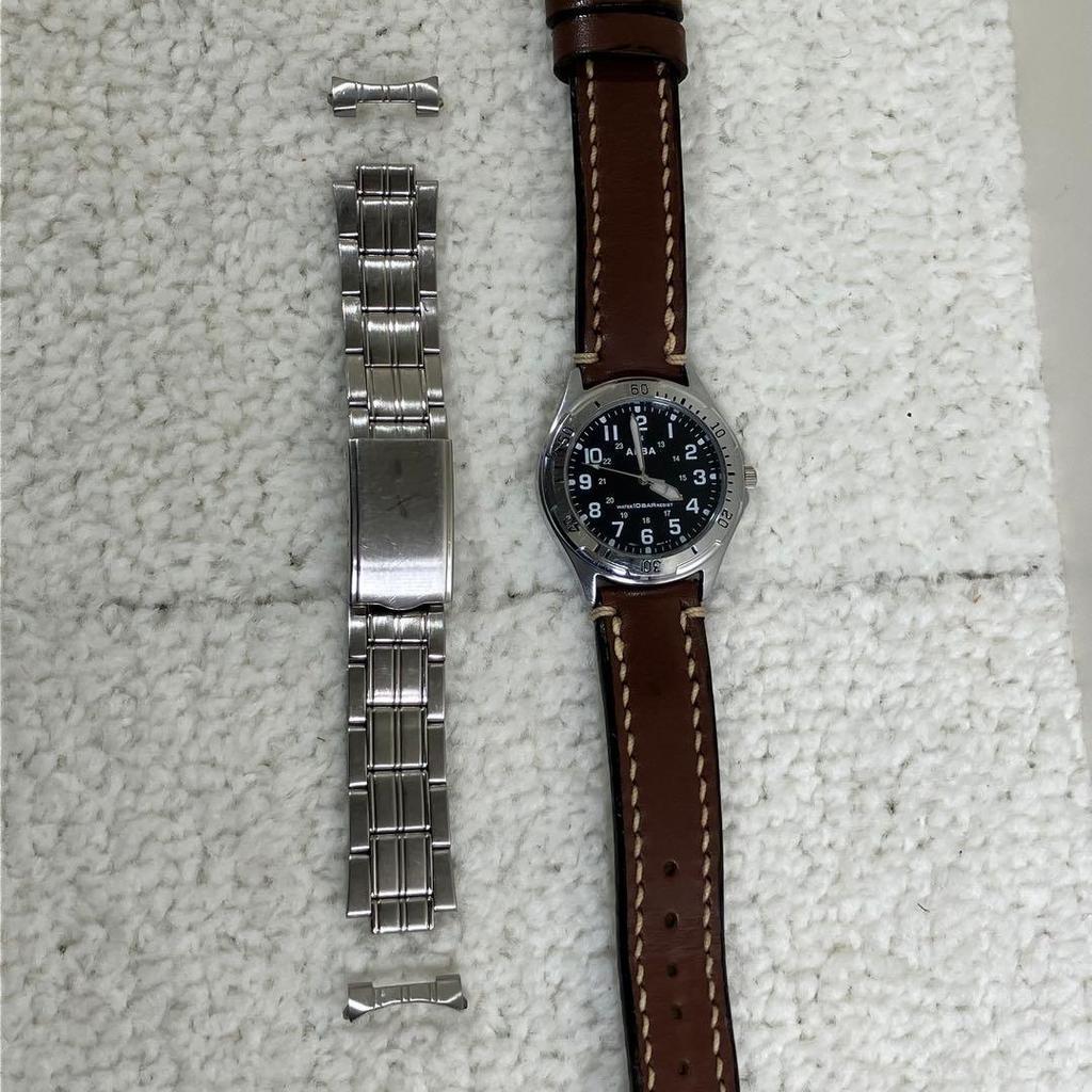 Used ALBA Men's Watch Quartz Analog