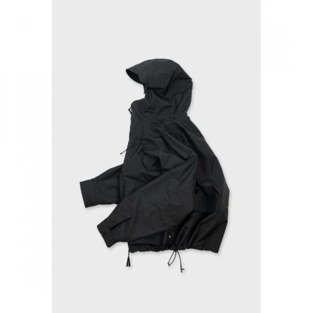 Tretorn All Day Packable Windbreaker Black Tn25sspk01 Black