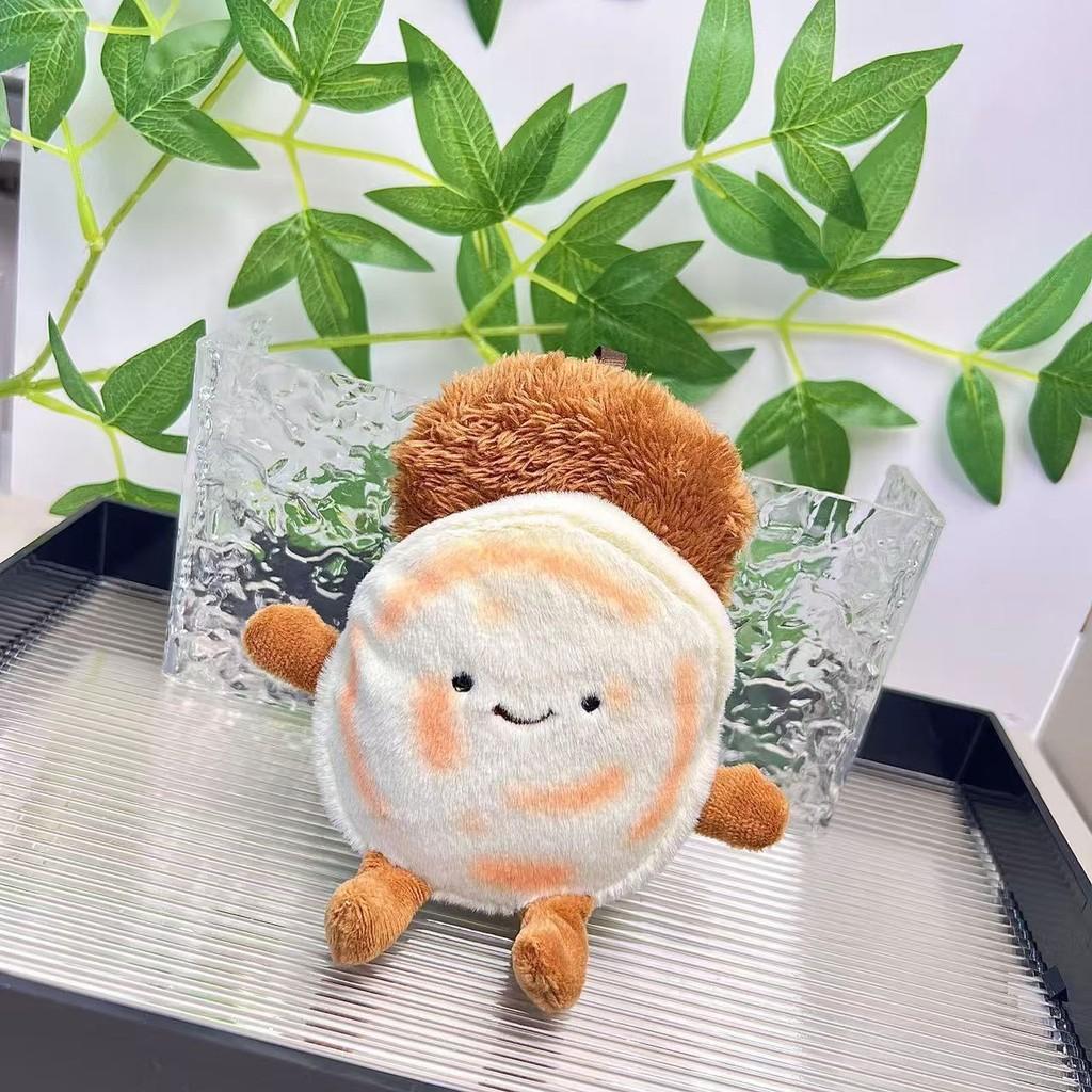 Adorable Xi'an Meat Sandwich Plush Bag Charm With Soft Pp Cotton Filling In Vibrant Colors