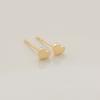 LUNNE 14k Daily Heart Earrings (14k Gold) #ES17
