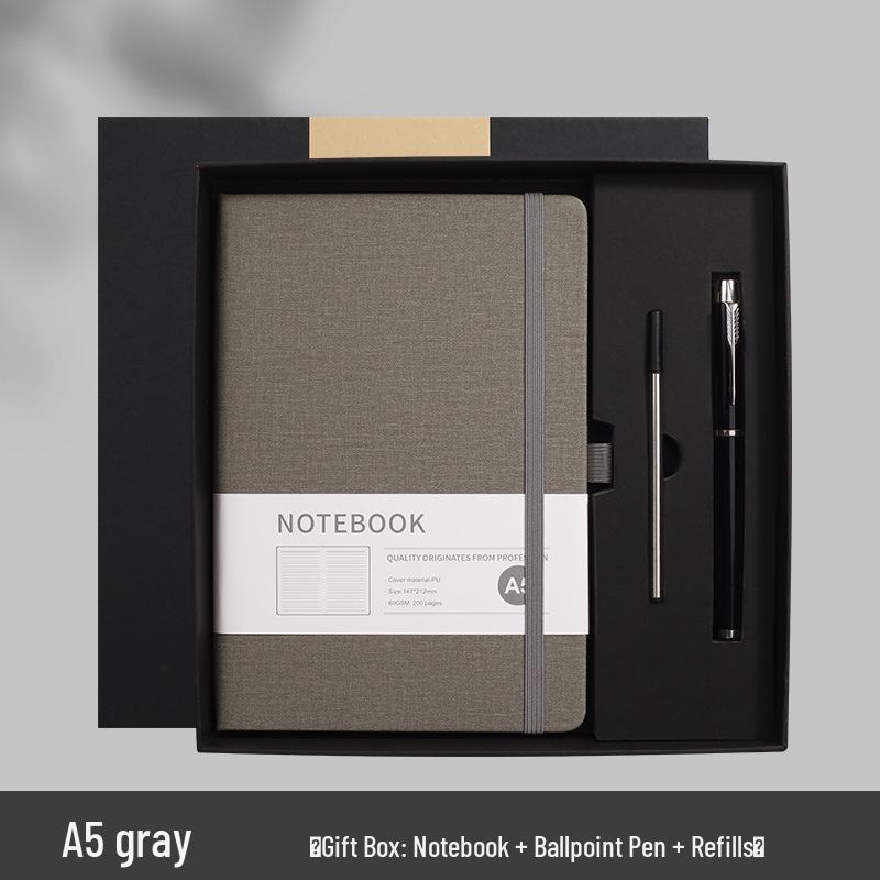 Высококачественный блокнот A5 с индивидуальным дизайном и резинкой для бизнеса и офиса