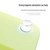 Trapezoidal Magnetic Fluorescent Green Paint Mask & Glass Soft Scraper for Manual Polishing