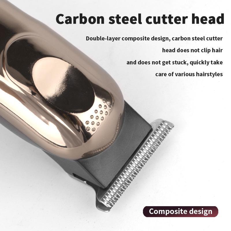 Цифровая машинка для стрижки волос с ЖК-дисплеем и зарядкой по USB для использования в салоне