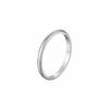 Durable Stackable Plain Band Rings 2MM Titanium Steel Rings Simple Thin Rings  Midi Ring