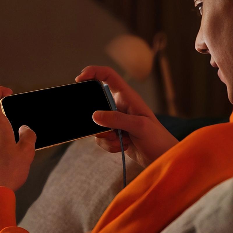 Плетеный USB C кабель, 1,5 м, поддерживает зарядку 240 Вт и стабильную передачу данных для телефона
