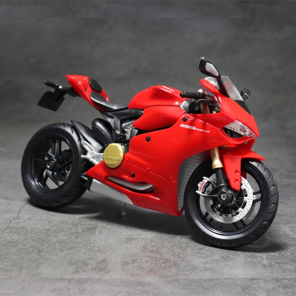 Майсто 1:12 Модель мотоцикла Ducati 1199 Panigale, литая