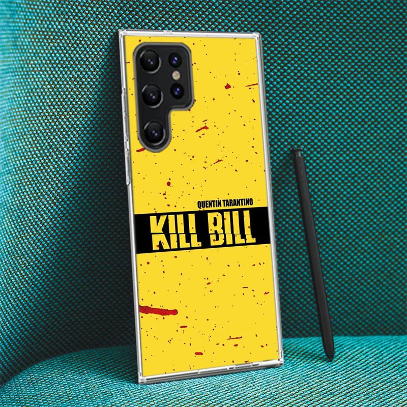 Kill Bill Capa Phone Case For Samsung S26 Ultra S25 Edge Galaxy S23 S21 S20 S24 FE S22 S10 Plus Cover Clear TPU Shell Coque with