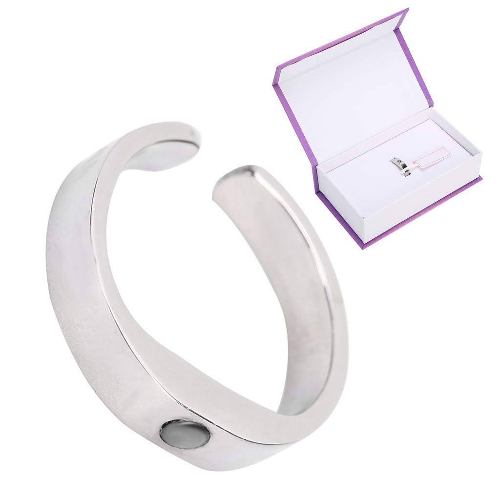 Кольцо против храпа Магнитная терапия Акупунктурное нажатие Устройство против храпа Кольцо для здравоохранения (M)