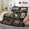 Snakes Artistic Frames 2D Flat Pattern Flannel Blanket, High quality All Seasons, Home Decor, Warmth and Comfort, Perfect for Christmas Gifts.
