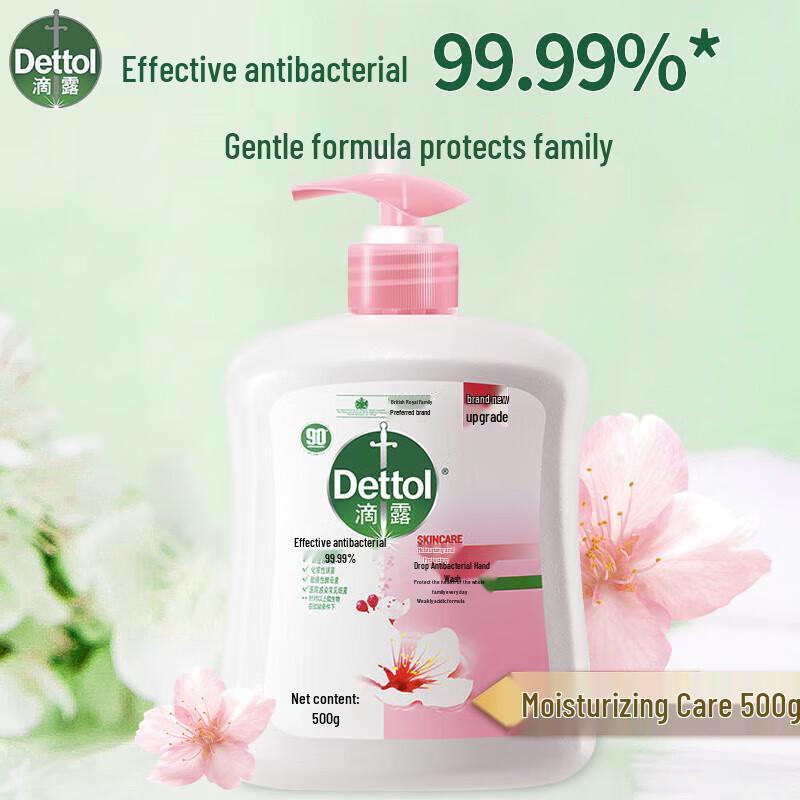 Dettol Увлажняющее антибактериальное жидкое мыло для рук