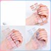 Комбинированный маникюрный пластырь УФ-фототерапия полузастывший полузапеченный гель маникюрная наклейка наклейка на ногти пластырь для ногтей