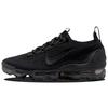 Air VaporMax 2021 Flyknit Black Women Sneakers Metallic-Silver DC9454-001