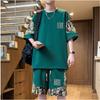 Футболки Шорты Летняя спортивная одежда Мужские повседневные комплекты Модная рубашка