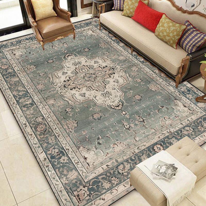 American Style Easy Clean Carpets Living Room Persia Decoration Large Area Rugs Washable Soft Bedroom Lounge Non-slip Floor Mat