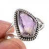 Натуральный Аметрин Драгоценный Камень Ручной Работы 925 Пробы Серебро Ювелирное Кольцо Размер 8.5 m0c25