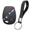 Силиконовый чехол для автомобильного ключа для Renault Trafic Clio Duster Logan Dacia Logan Duster Sandero Для Nissan Terrano Almera Колпачки на кнопки Оболочка