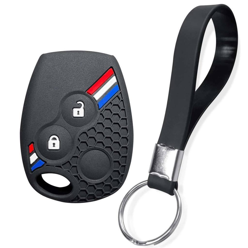 Силиконовый чехол для автомобильного ключа для Renault Trafic Clio Duster Logan Dacia Logan Duster Sandero Для Nissan Terrano Almera Колпачки на кнопки Оболочка