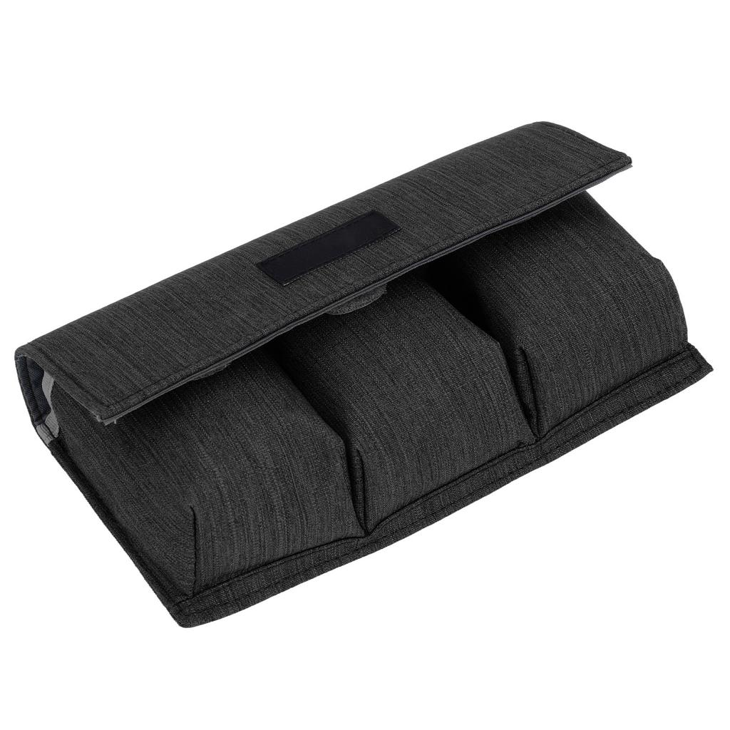 Drone Battery Bag Portable Anti Splash Camera Battery Safe Pouch with Hook and Loop for Mavic 2