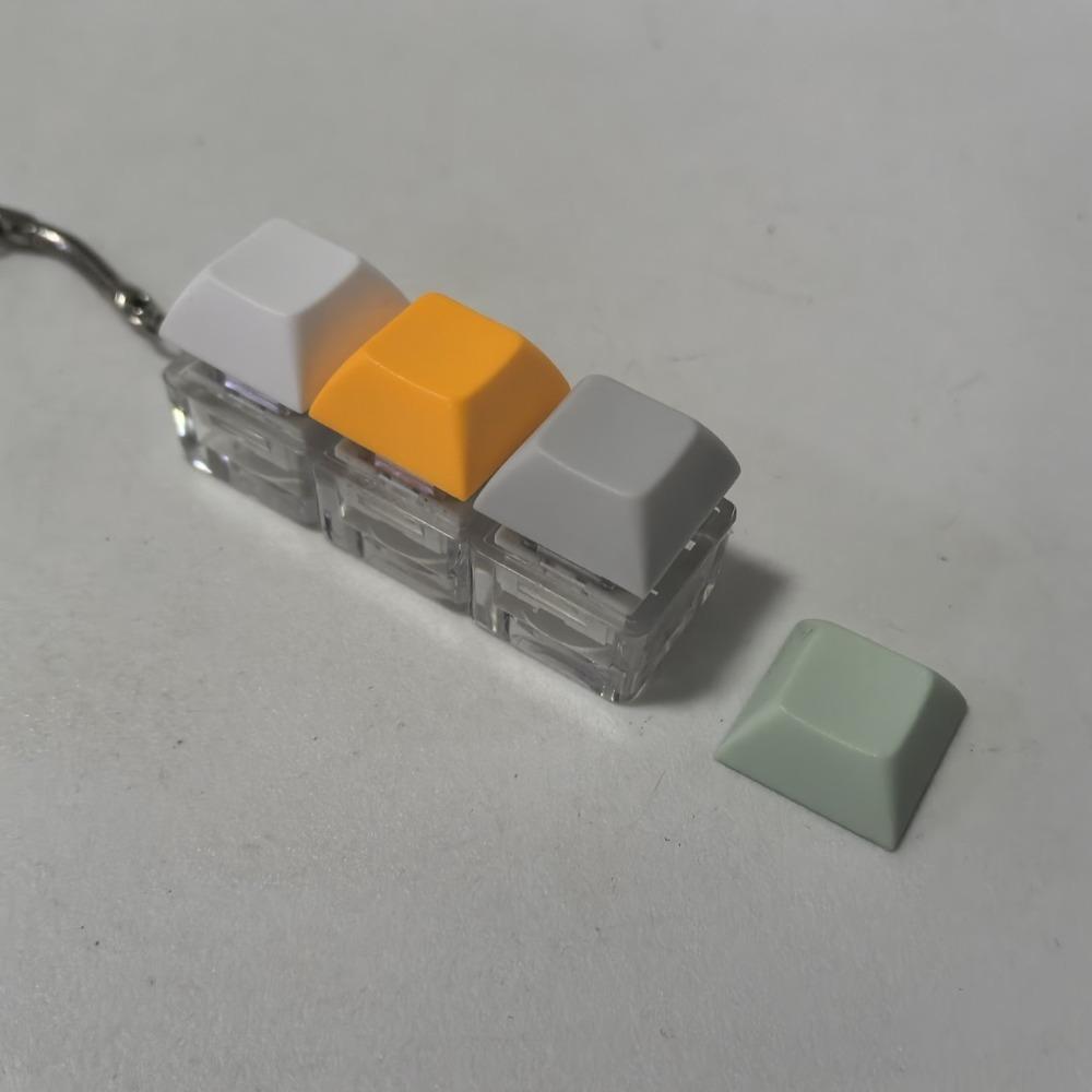 Сделай сам Клавиатура Фиджет Брелок Колпачок Кнопки Кликер Игрушка Новый Колпачок Клавиатуры для Пальцев Взрослый