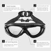 Очки для плавания с близорукостью и противотуманным спреем Очки для плавания с силиконовыми влагозащитными большими очками для мужчин и женщин
