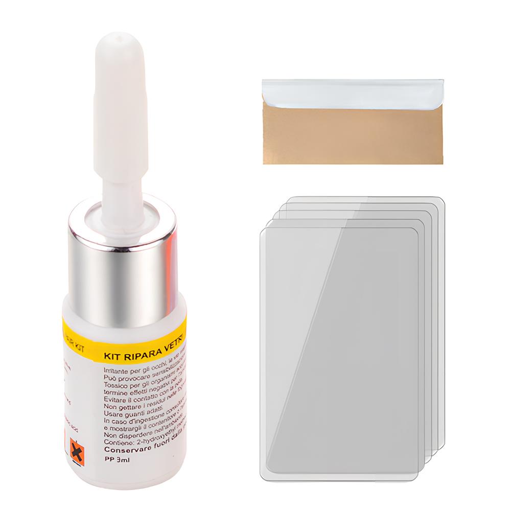 Инструмент для ремонта трещин на лобовом стекле автомобиля, набор для самостоятельного ремонта оконных экранов, клей для восстановления, царапин и трещин на автомобильном стекле, без следов