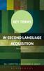 Книга Key Terms In Second Language Acquisition