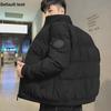 Men's Winter Warm Down Cotton Stand Collar Jacket, New Trendy Korean Style.