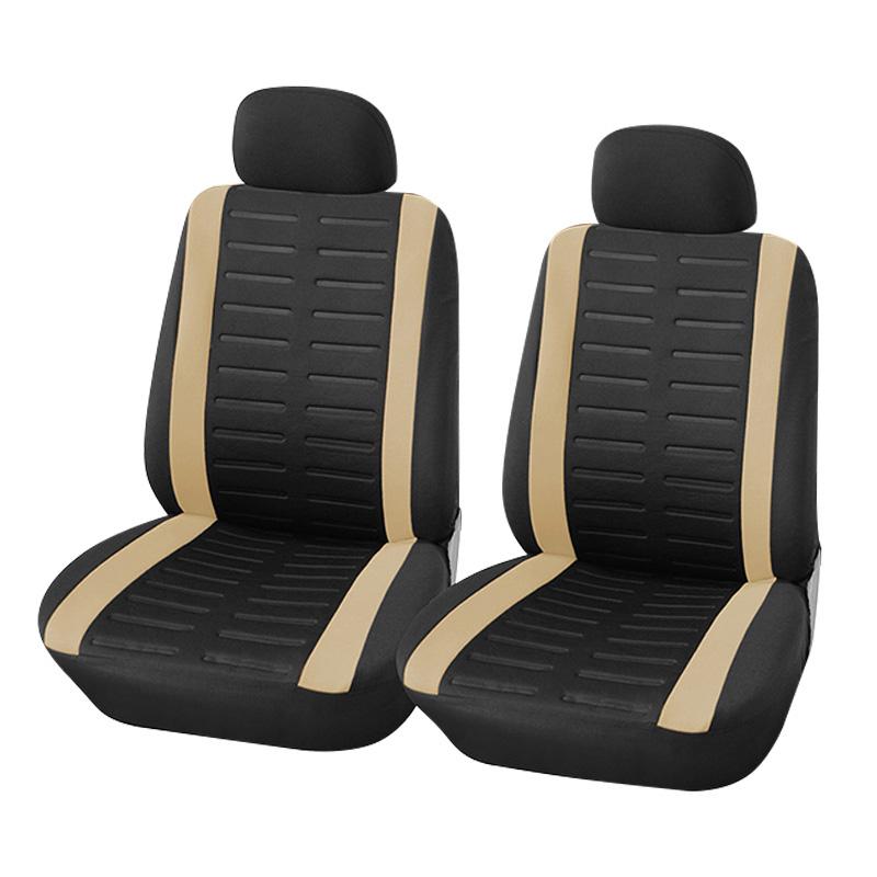 Универсальный чехол на переднее сиденье автомобиля, подходит для большинства автомобилей, грузовиков, фургонов, внедорожников, чехлы для сидений с аксессуарами для салона автомобиля