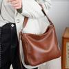 Cowhide Square Bag Crossbody Shell Bag Popular Fashion Women's Shoulder Square Bag Practical Soft Leather Handbag