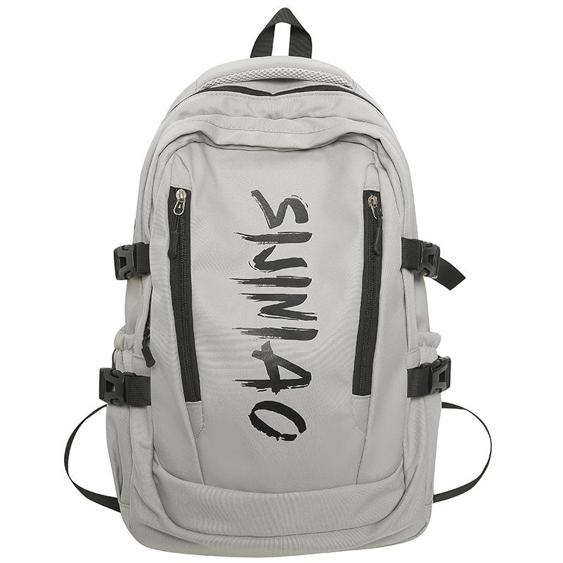 Школьные рюкзаки Студенты колледжа Женские Большой вместимости Ученики старших классов Буквы Рюкзак Ученики средней школы Ученики начальной школы