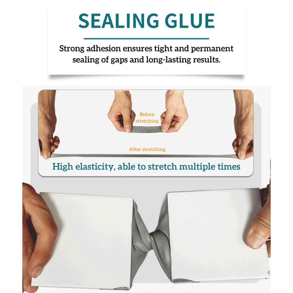 500ml Crack Filling Agent Roof Waterproof Leak Repair Cement Joint Filling Glue Corner Crack Bungalow Leakage Plugging Material