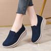 Fashion Chunky Platform Sneakers Women Wedge Shoes Women Casual Sport Shoes Slip On Flats Woman Thick Bottom Loafers Shoes