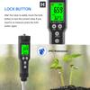 Multi-function LCD Digital Soil EC Tester Thermometer Soil Moisture Meter 0.00-10.00mScm