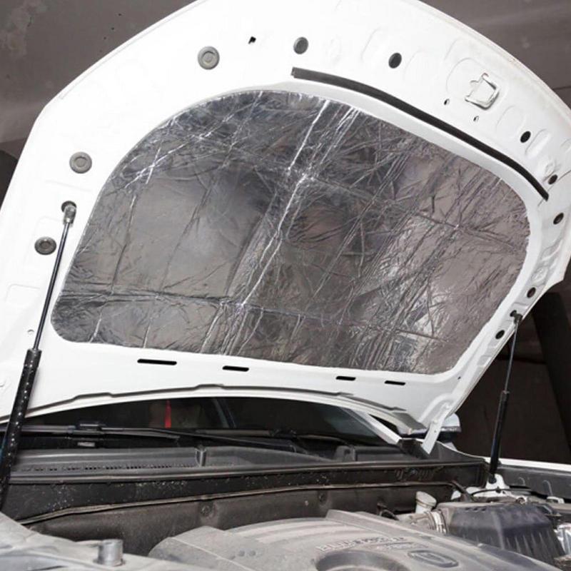 5/10/15/20мм Автомобильный Звукоизоляционный Мат Самоклеящийся Шумопоглотитель Автомобильный Демпфирующий Инструмент для Капота Двери Крыши