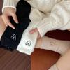1 Pair Lovely Cozy Socks Autumn Winter Heart-shaped Socks