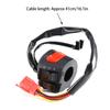 Turn Signal Start  Switch 2x 7/8'' Motorcycle Handlebar Horn Turn Signal Light Control Switch Handlebar Controller Switch