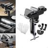 Bench Vise Clamp On Hand Tools Black Heavy Duty Portable Universal for Workbench Processing