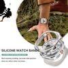 Металлический корпус из алюминиевого сплава для Samsung Galaxy Watch Ultra 2025/2024 47 мм Защитная жесткая крышка для Galaxy Watch 8 44 мм 40 мм Без стекла