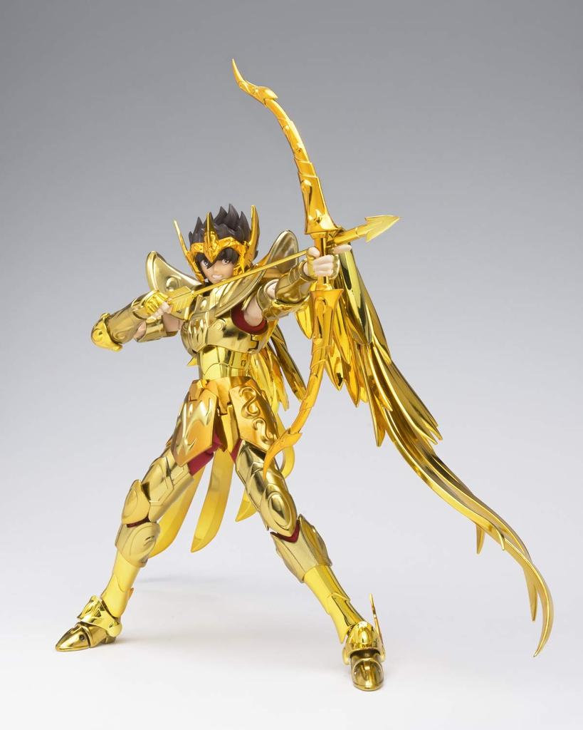 TAMASHII NATIONS Saint Cloth Myth EX Saint Seiya Sagittarius Seiya 170 мм окрашенная подвижная фигурка приблизительно. АБС и ПВХ и литье под давлением