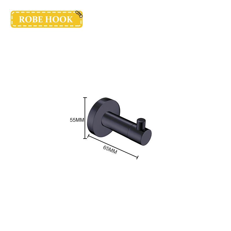 Матово-черная фурнитура для ванной комнаты из нержавеющей стали 304, держатель для полотенец, держатель для туалетной бумаги, держатель для жидкого мыла, вешалка для полотенец, туалетные принадлежности