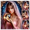 Алмазная Мозаика Новая Коллекция Красивая Женщина Сделай Сам Полная Вышивка Стразами Девочка Мозаика Наборы Крестиком Декор Стен