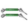 1 Pair RC Front Drive Shaft Steel Aluminum Alloy Rustproof 110 Front Transmission Shaft for