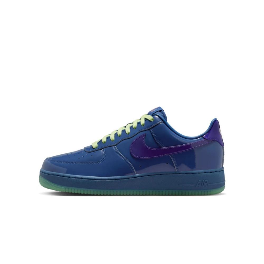 Nike Air Force 1 Low Patent Leather Mystic Navy Grape Ice