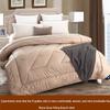 Camel Wool Winter Quilt - Thick, Warm, Double Layer, 10 Jin Cotton & 8 Jin Wool Core