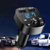Автомобильный Bluetooth 5,0 FM-передатчик, автомобильный радиомодулятор, MP3-плеер с USB-разъемом для супер быстрой зарядки 22,5 Вт, автомобильное зарядное устройство USB
