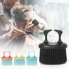 Hair Salon Professional Hair Cutting Cleaning Hair Brush Hairdressing Neck Brush Beard Styling Brush Ring Beard Brush